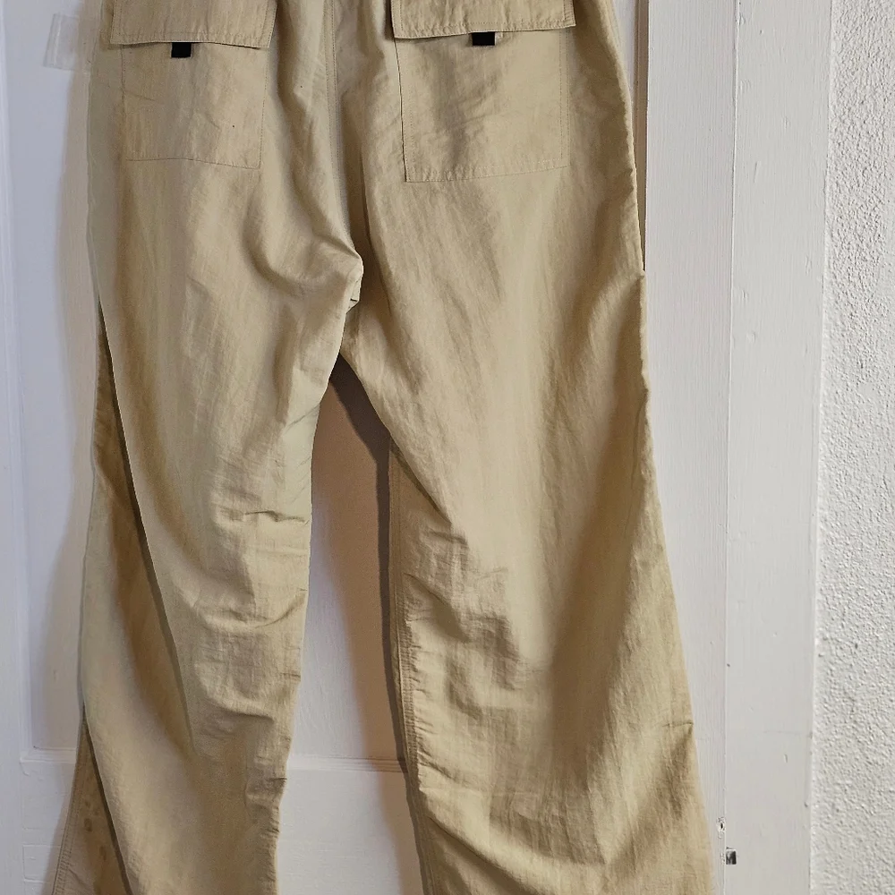 Men's Aesthetics Tan Belted Cargo Pants SZ 36 - Picture 5 of 9